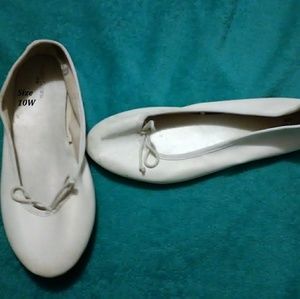 Flat Dress Shoes Used As Bridal Wedding Shoes